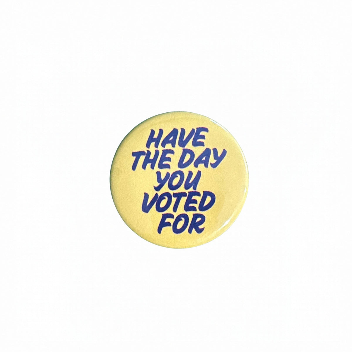 You Voted Button