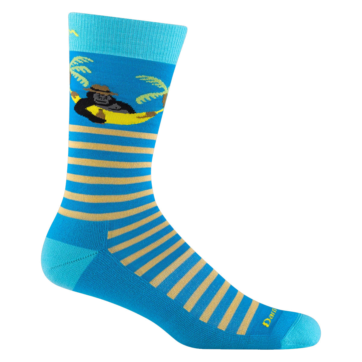 Wild Life Crew Lightweight w Cushion Sock | Ocean