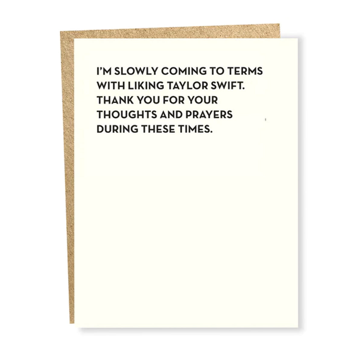 Thoughts and Prayers Card