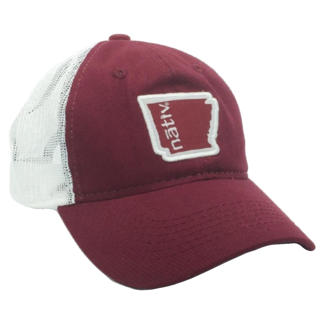 AR State Trucker Hat | Cardinal