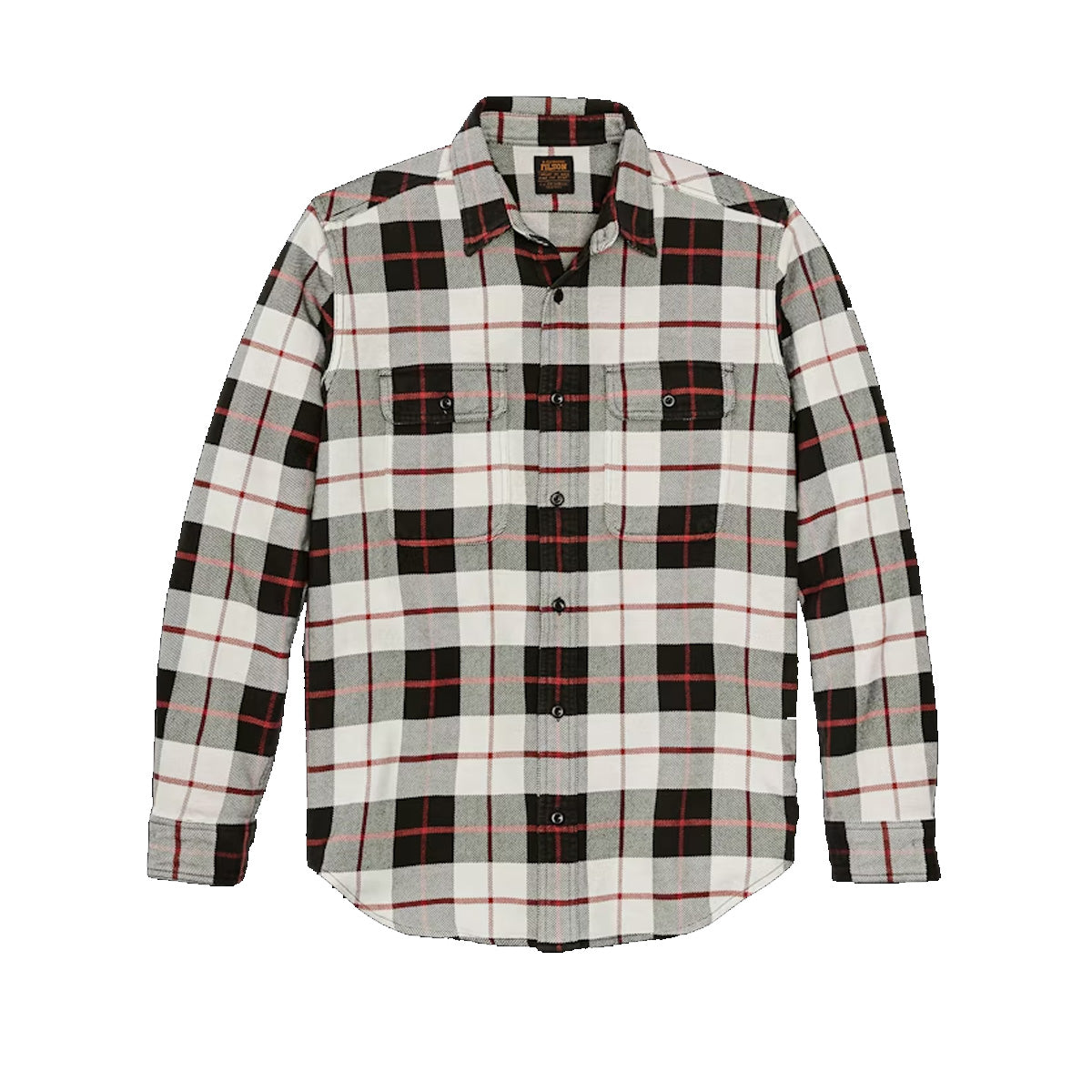 Vintage Flannel Work Shirt | Natural Charcoal