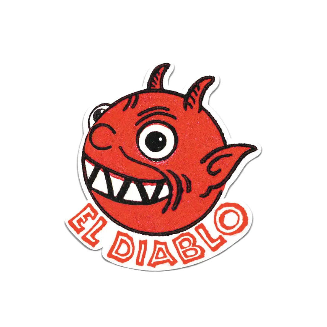 El Diablo Sticker
