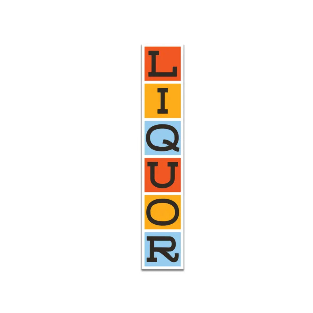 Liquor Sticker