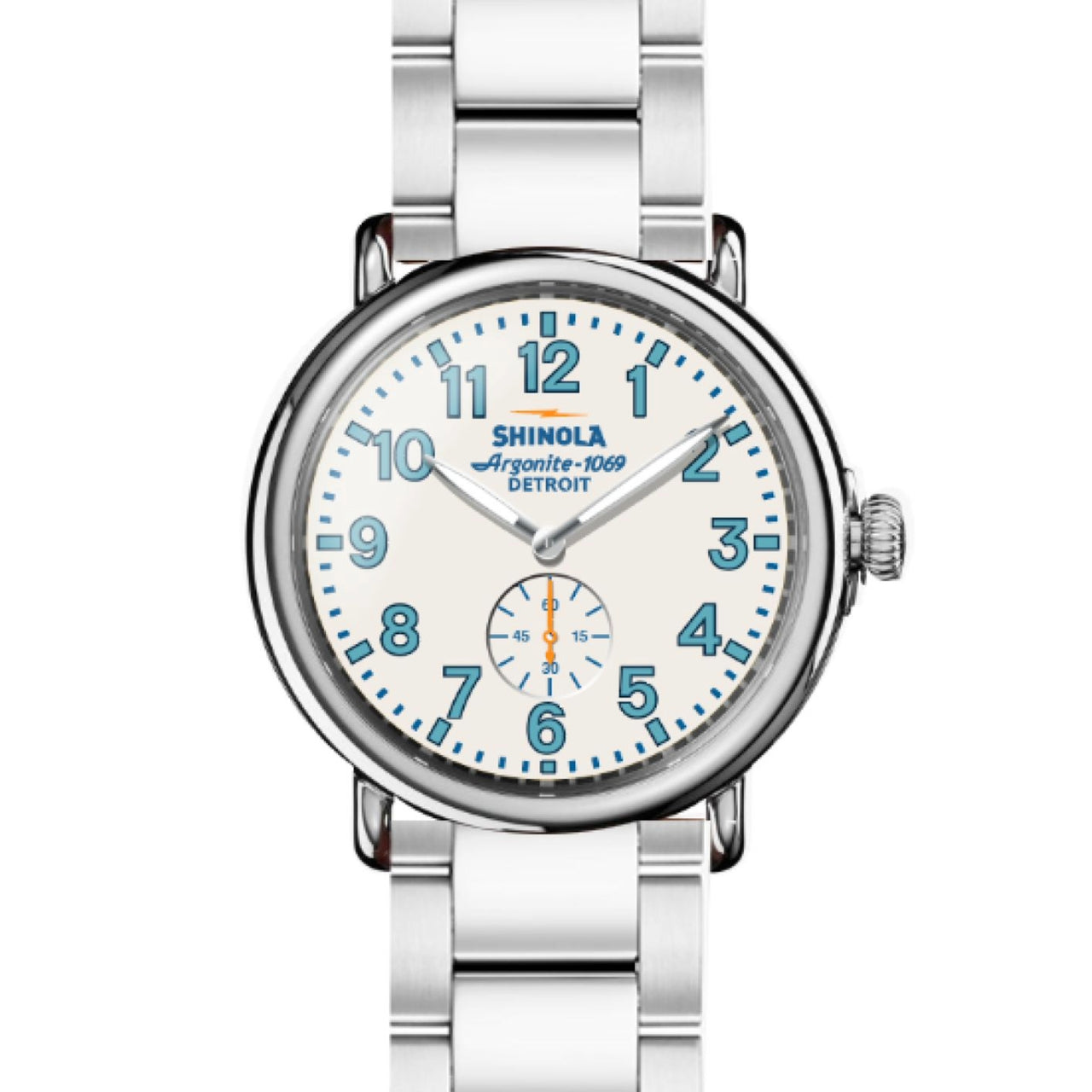 The Runwell Sub Second 41mm | Silver Bracelet