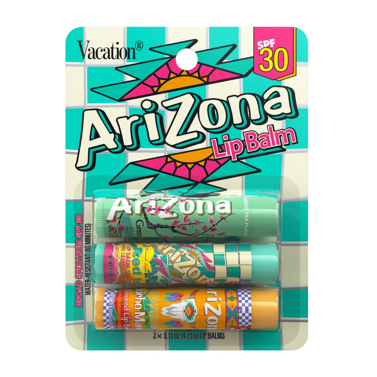 AriZona Iced Tea Lip Balms | 3 Pack