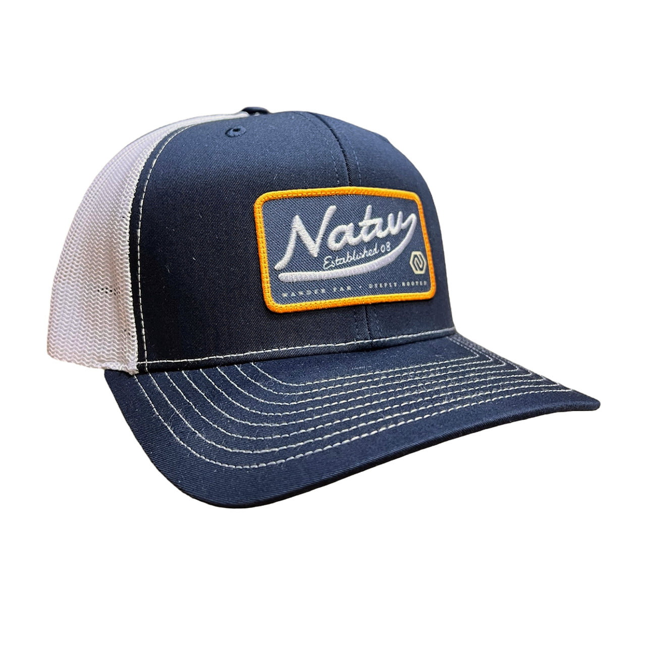 Retro Trucker Hat | Navy & White