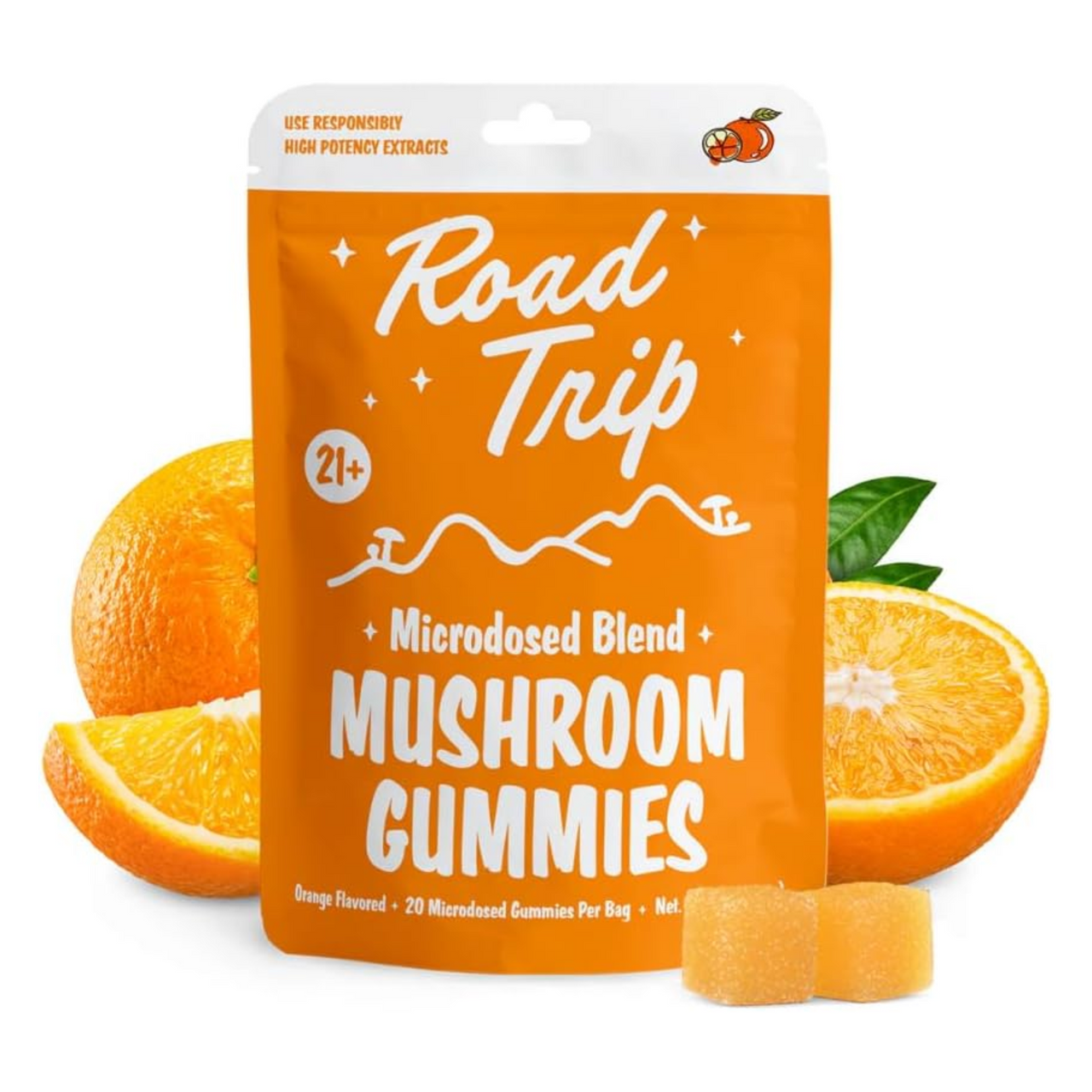 Road Trip Gummies Microdosed Blend | Orange