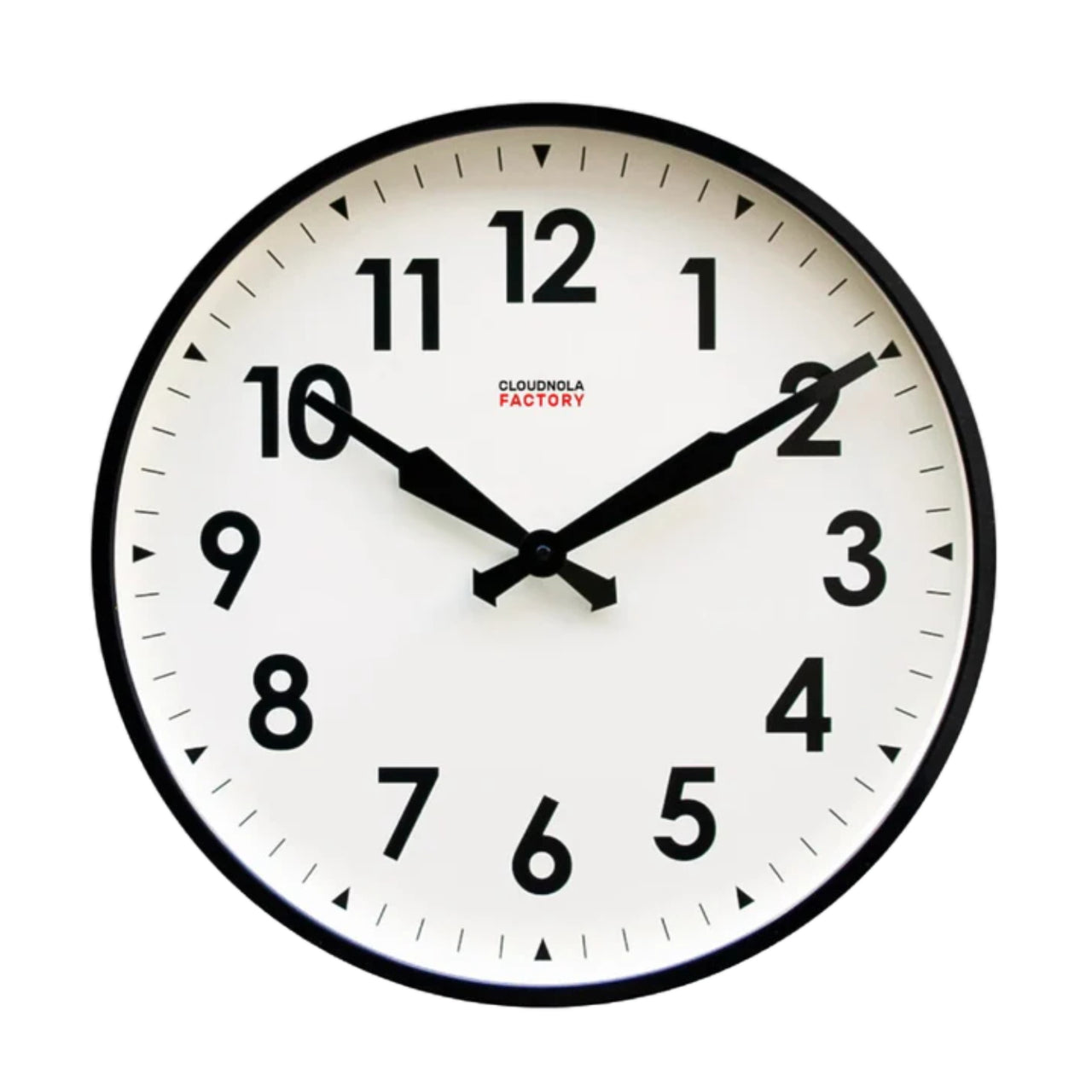 Factory XL Wall Clock | Black