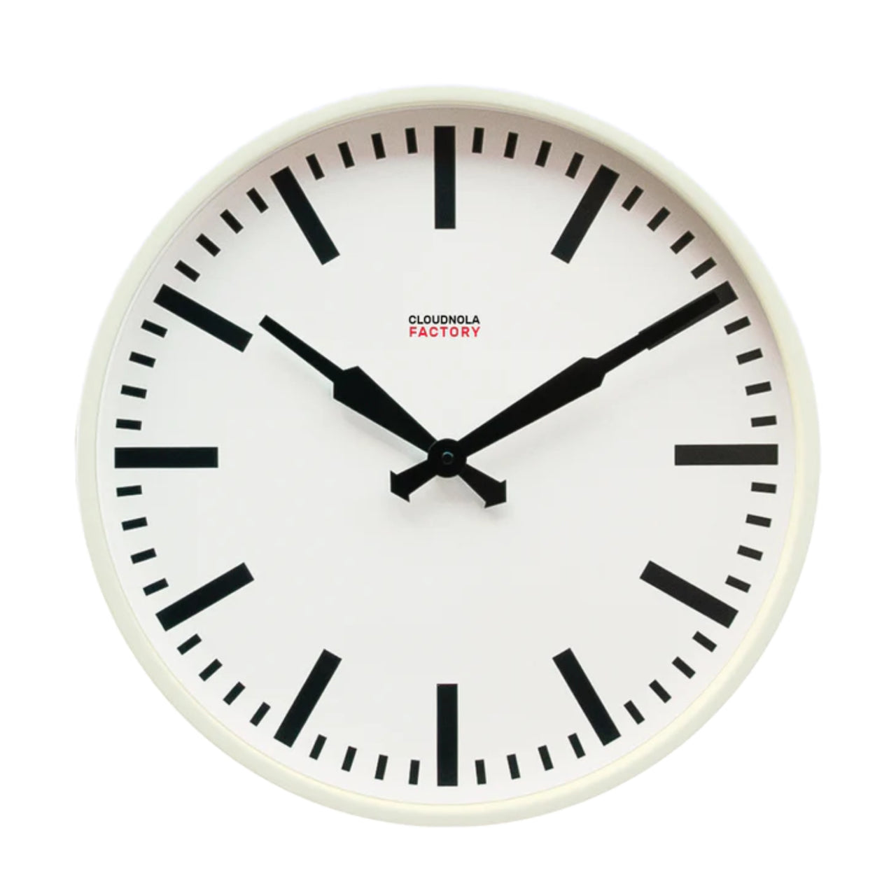 Factory XL Wall Clock | White