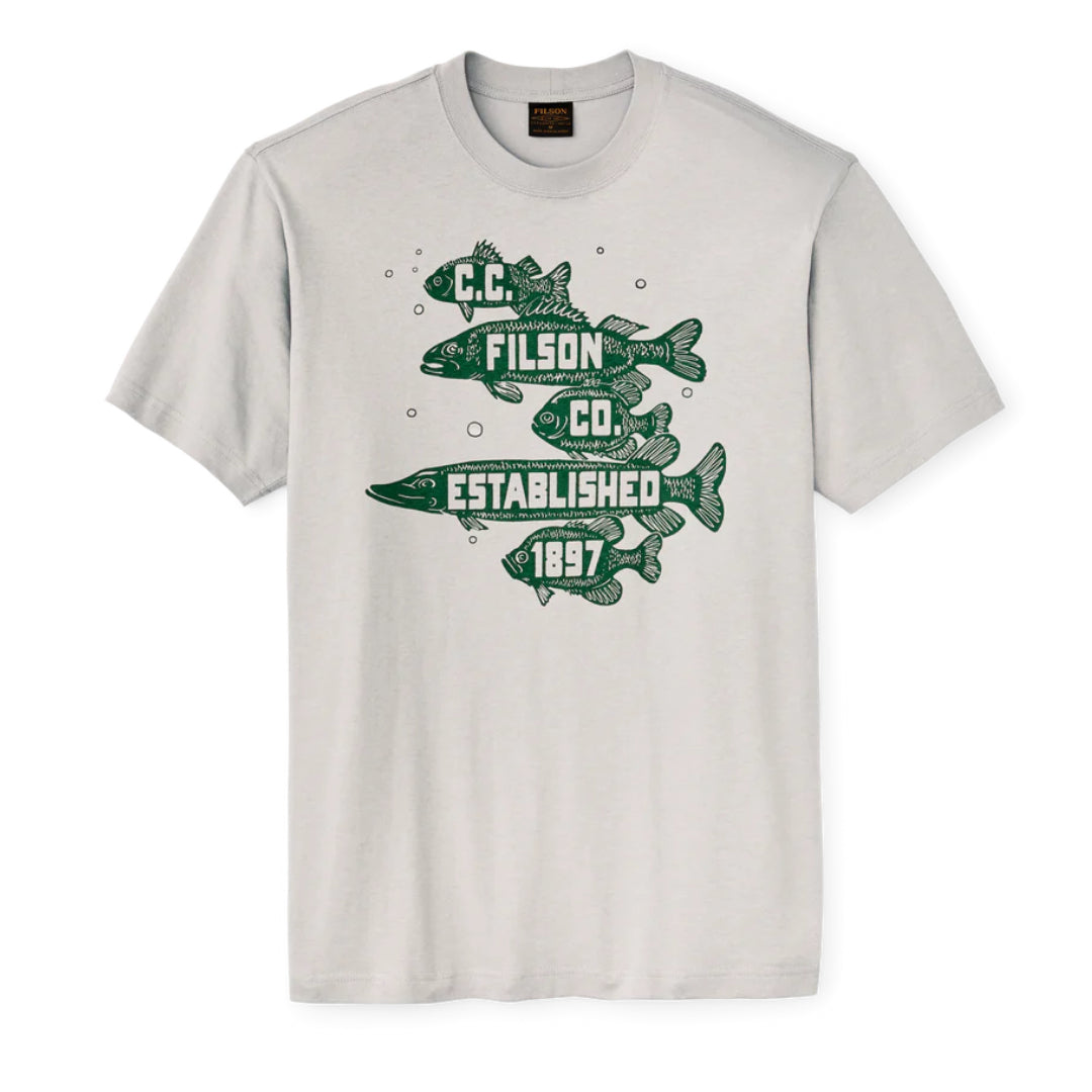 S/S Frontier Graphic T-Shirt | Fog Fish Stack