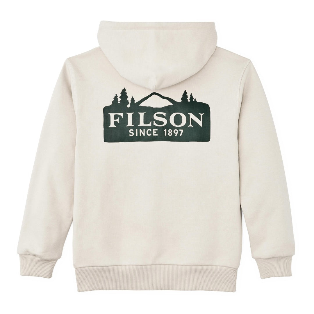 Prospector Graphic Hoodie | Cliff Gray Scenic
