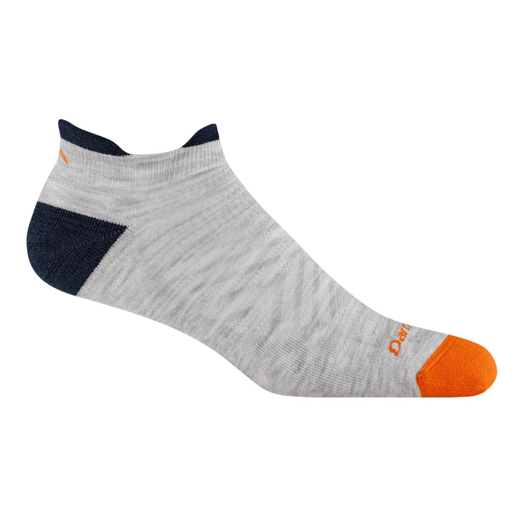 Run No Show Tab Ultra-Lightweight Sock w Cushion | Ash