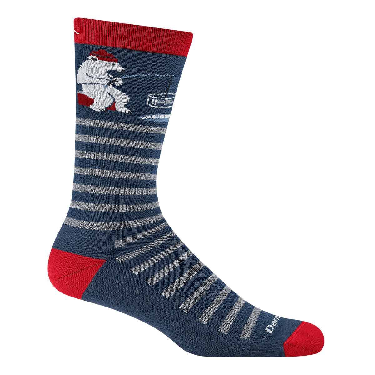 Wild Life Crew Lightweight w Cushion Sock | Polar Bear Lake