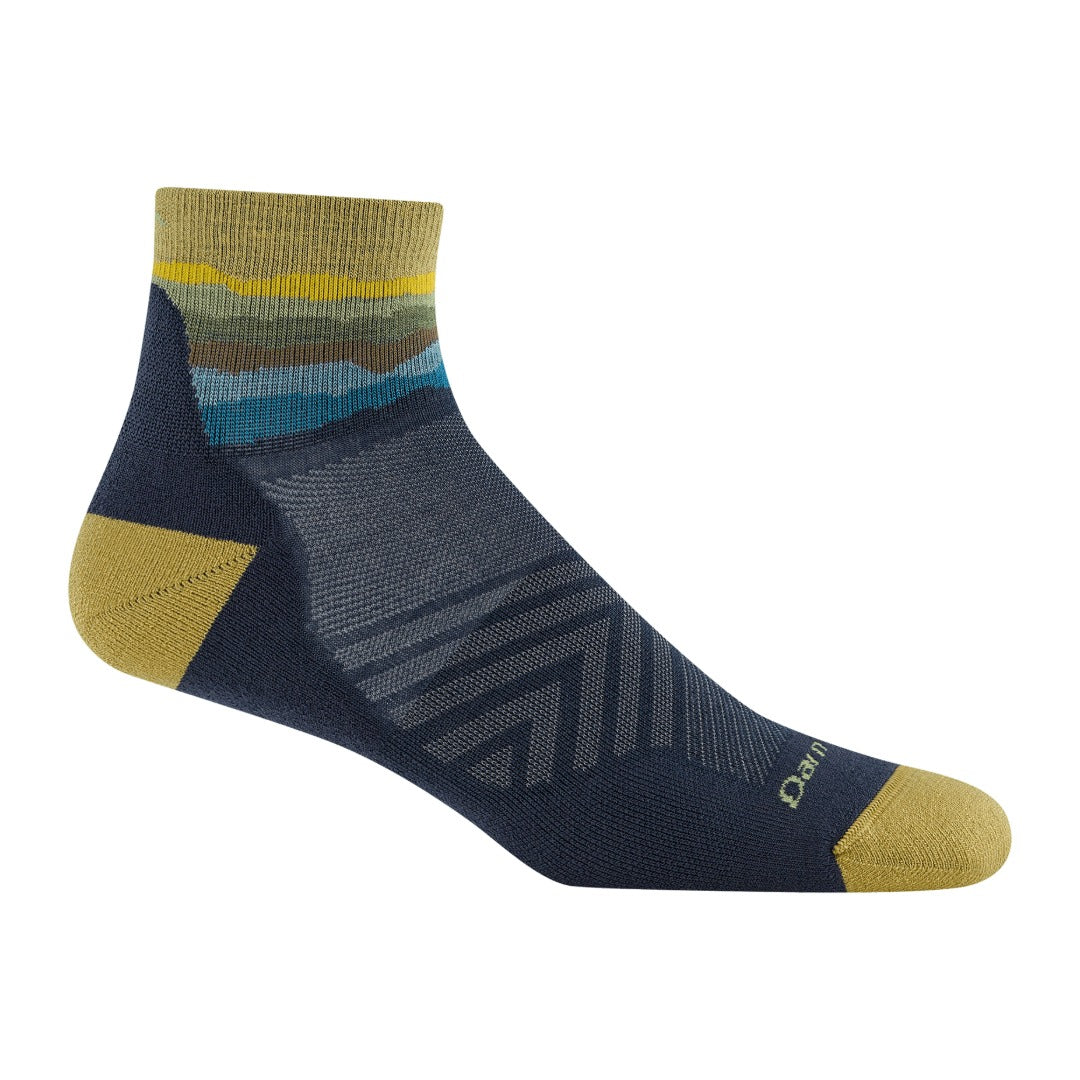 Run Quarter Ultra Lightweight Sock With Cushion | Skyracer Blue