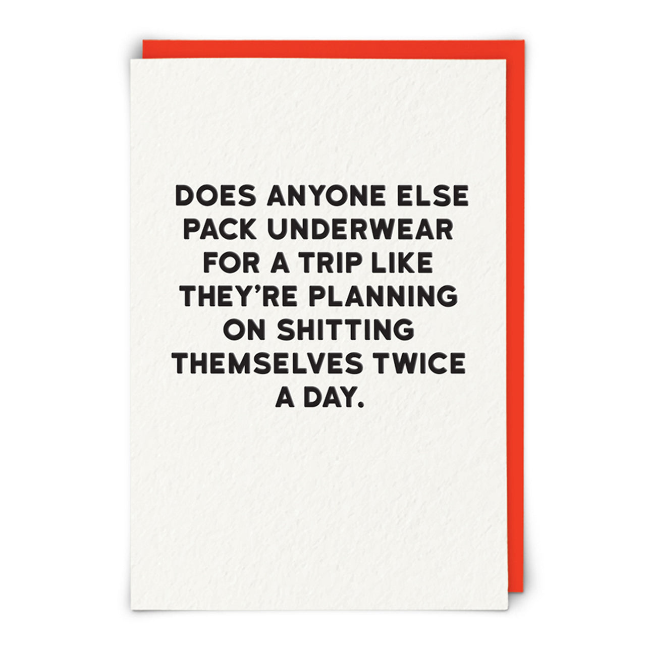 Pack Underwear Card
