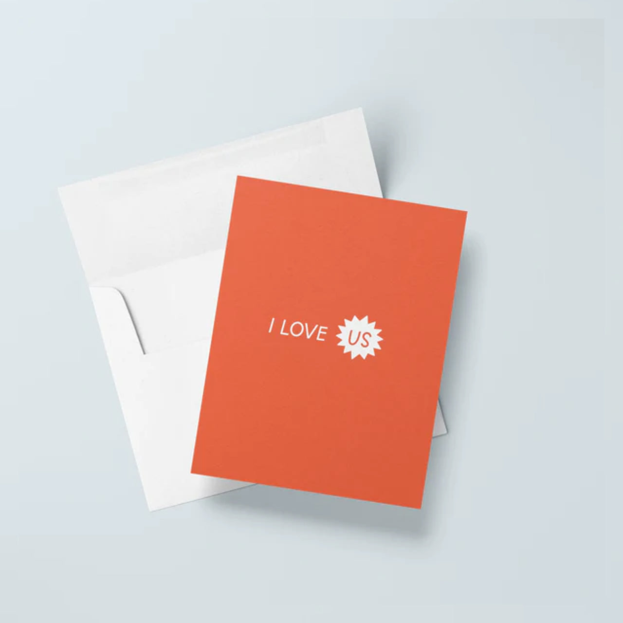I Love Us Card