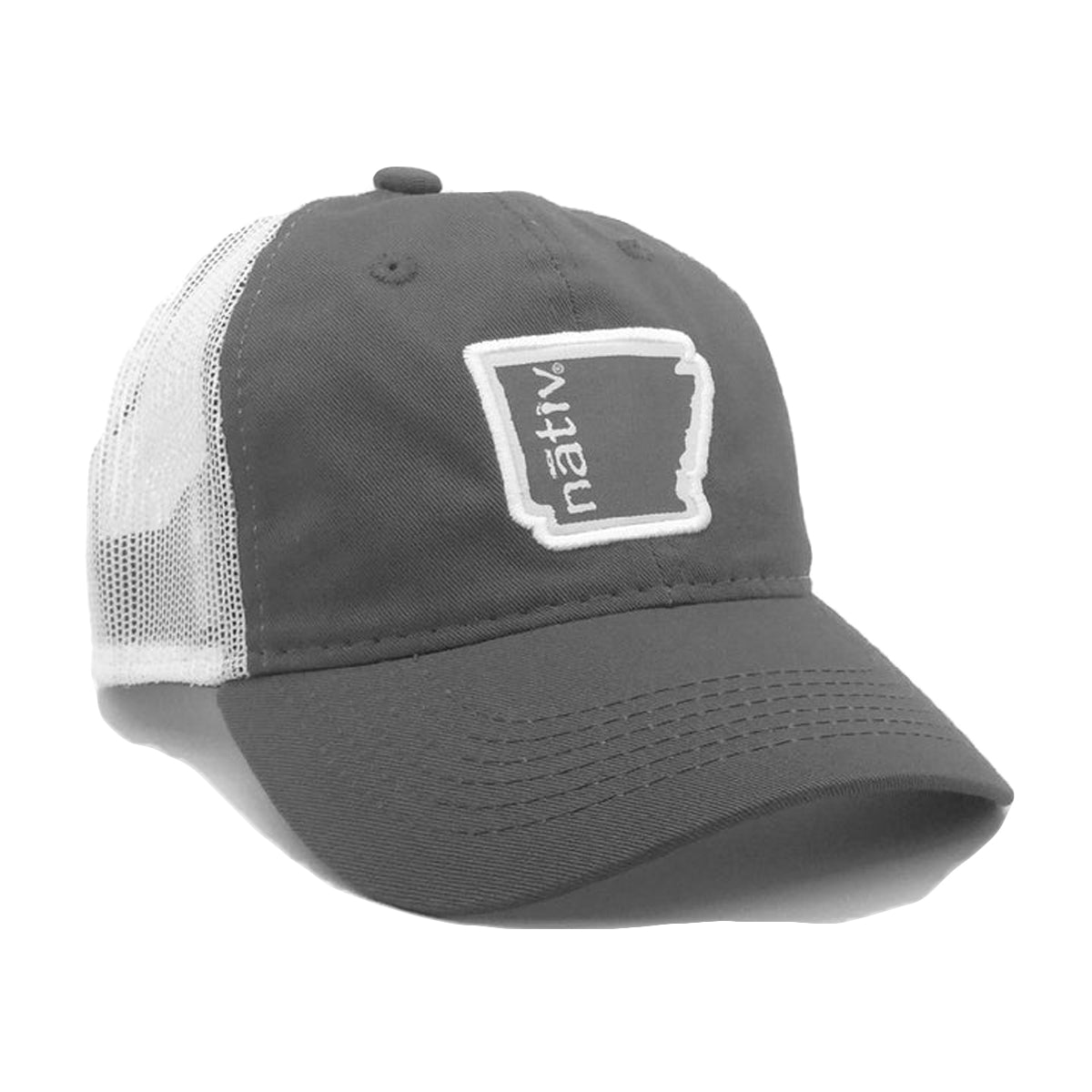 AR State Trucker Hat | Grey