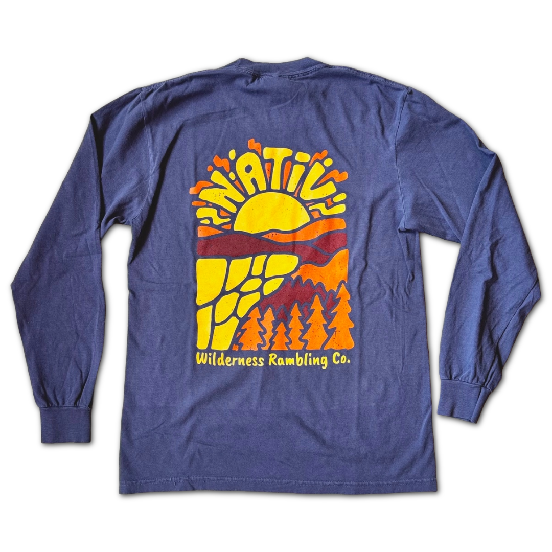 L/S Hawksbill Tee | Navy