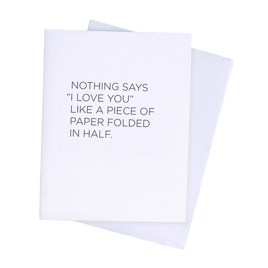 Paper Folded Card