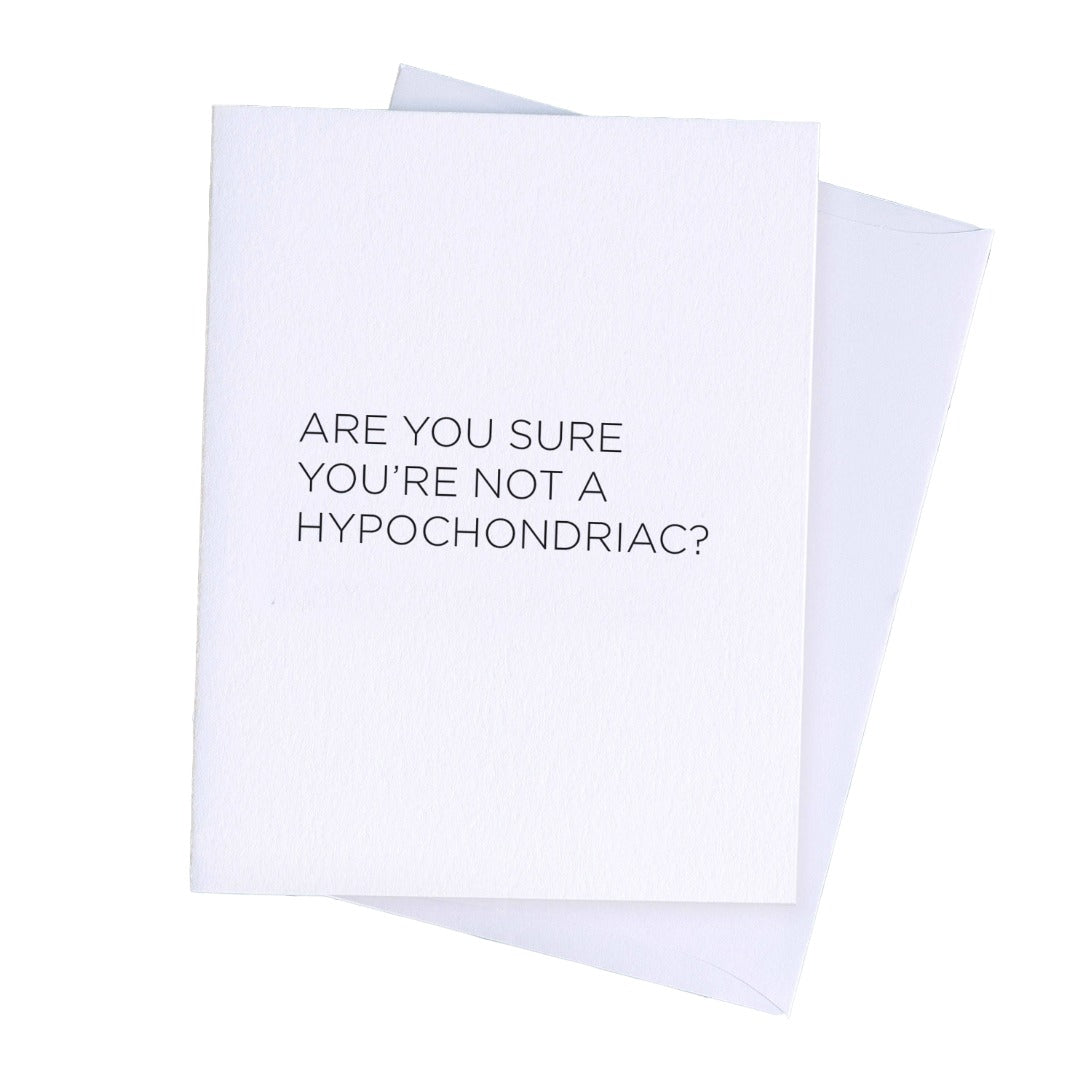 Hypochondriac Card