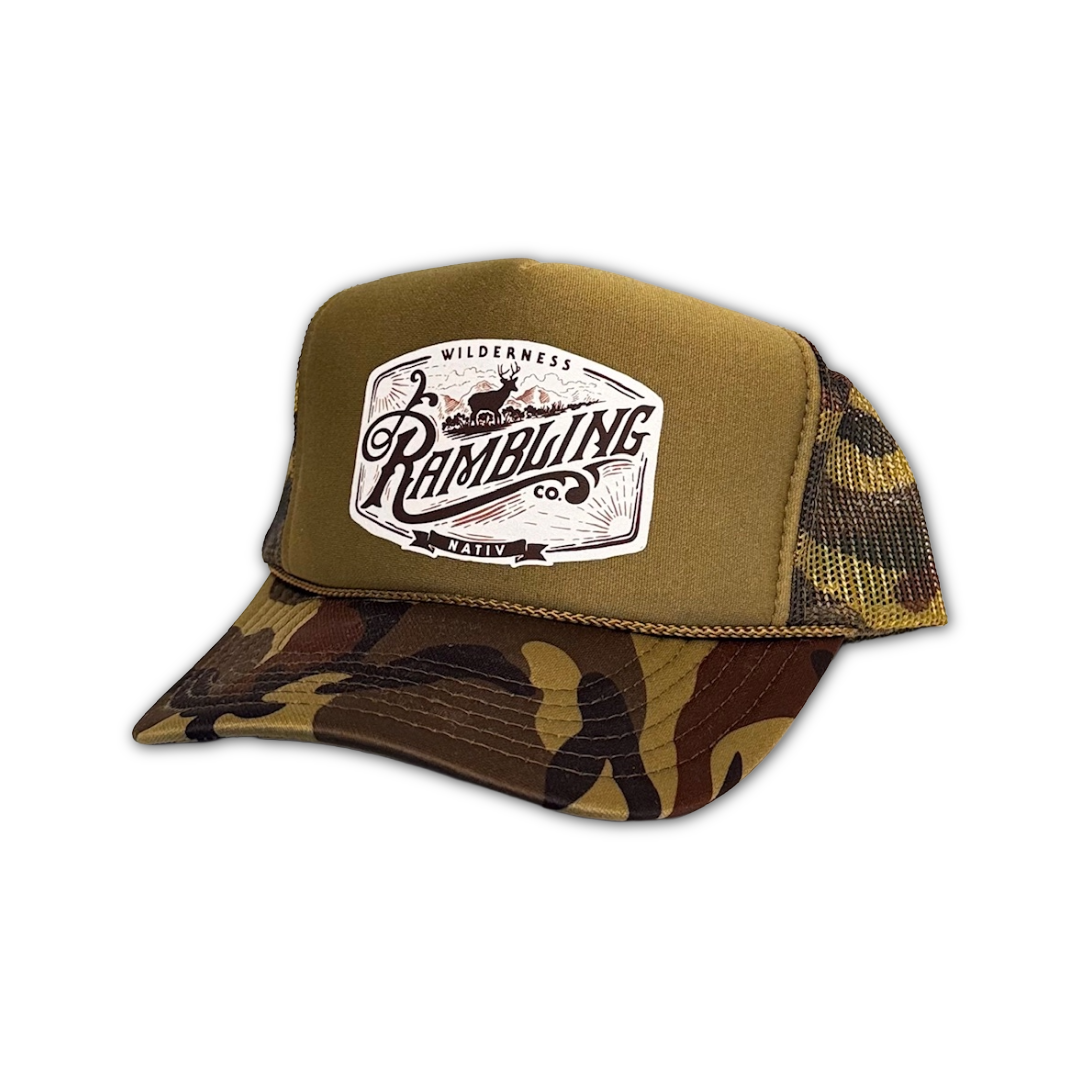 Wilderness Whitetail Hat | Dark Camo