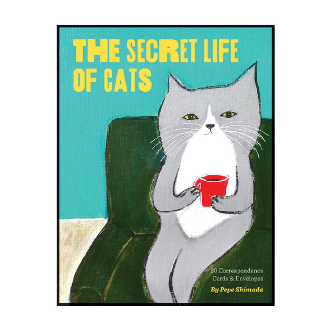 The Secret Life of Cats Correspondence Cards