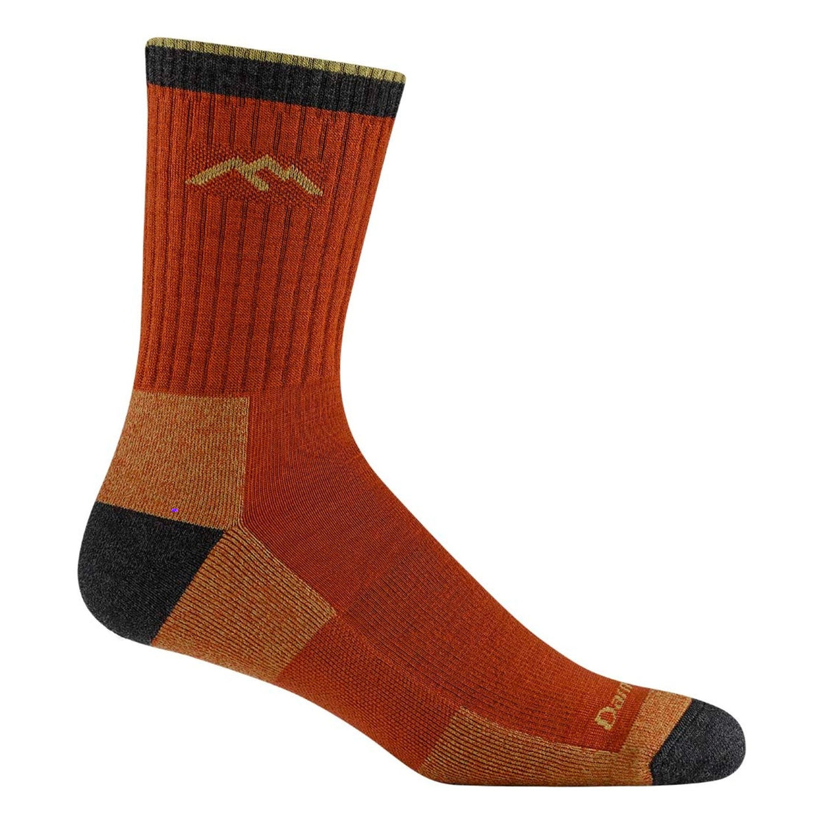Hiker Micro Crew Midweight w Cushion | Amber