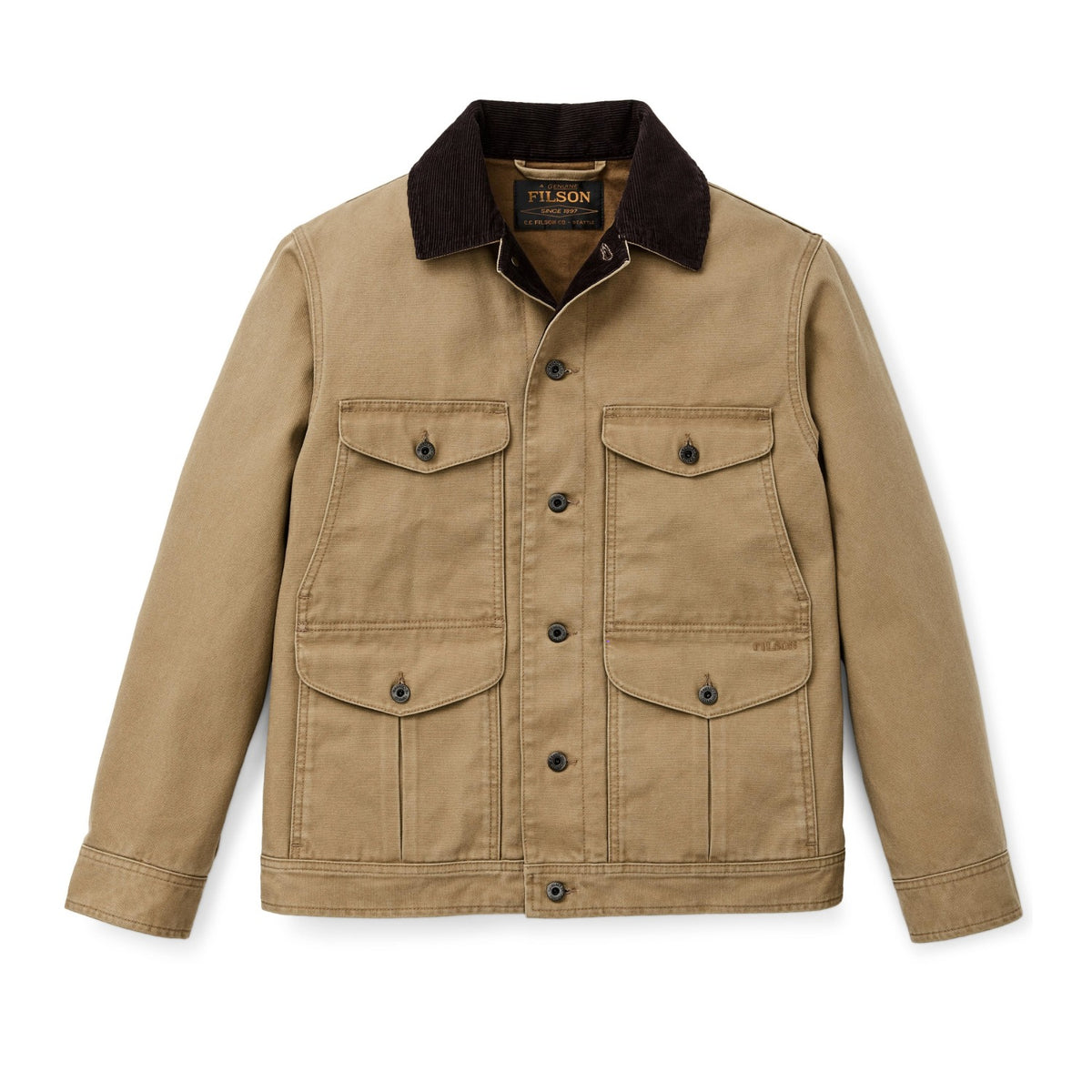 Rustic Canvas Journeyman Jacket | Antique Bronze