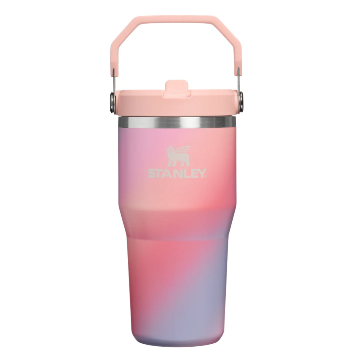 The IceFlow Flip Straw 2.0 Tumbler 20 oz | Sunset Spiral
