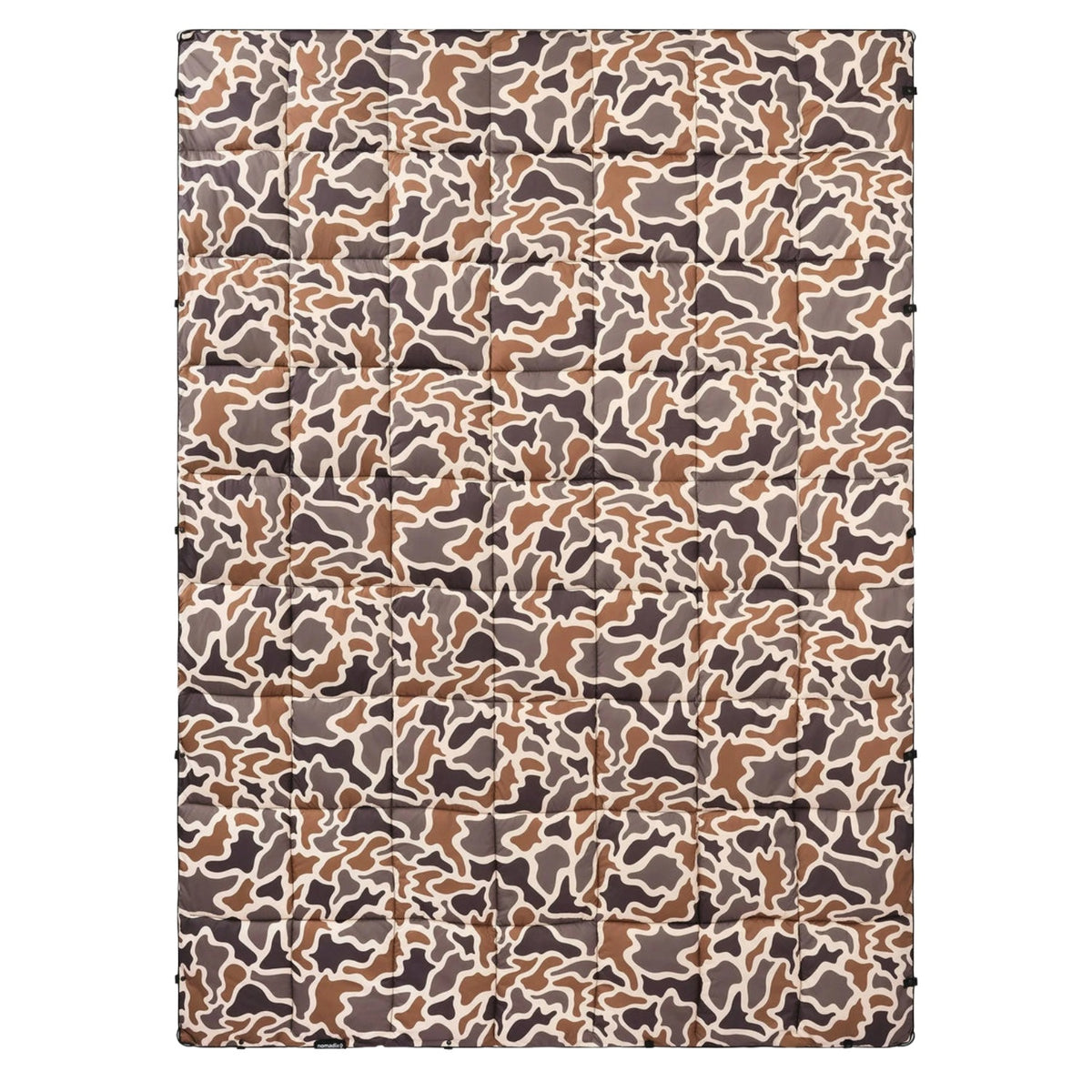 Puffer Blanket | Duck Camo Bush