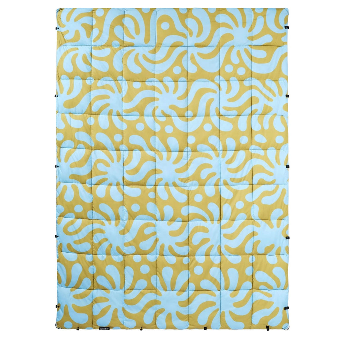 Puffer Blanket | Whirlpool Meadow Green
