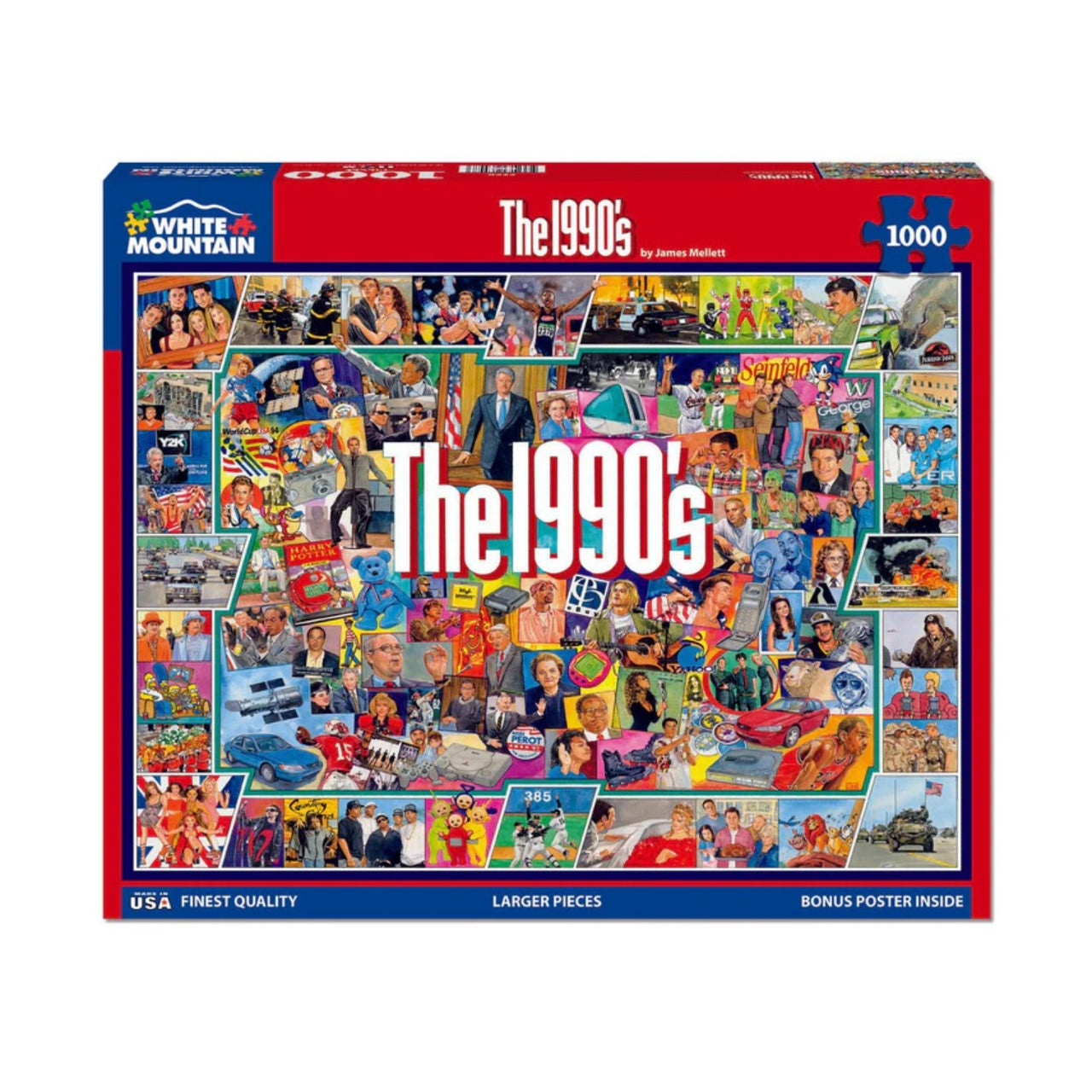 The 1990's 1000 Piece Puzzle