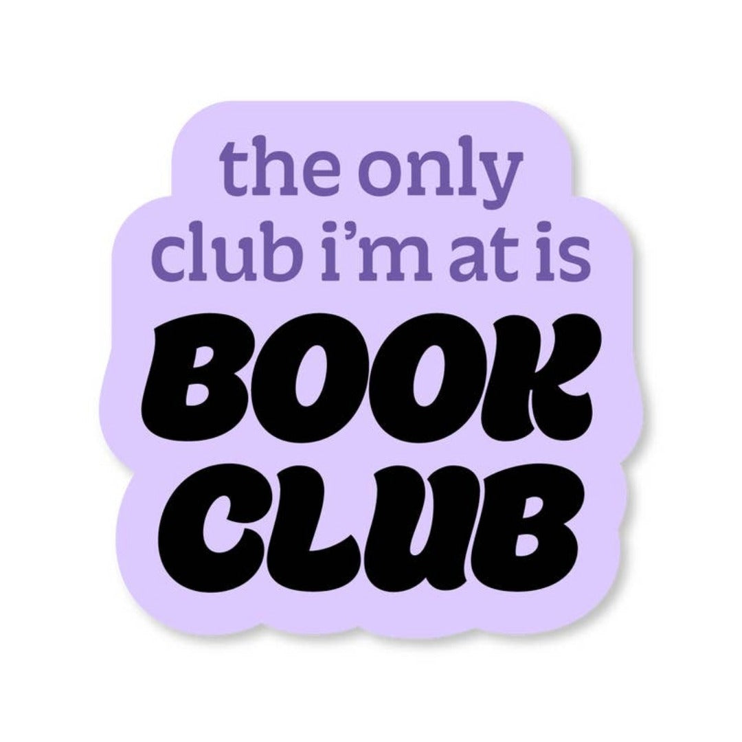 Book Club Sticker