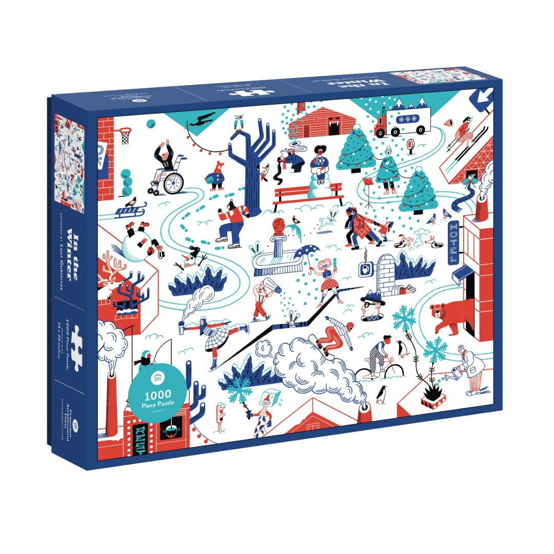 In the Winter 1000 Piece Puzzle