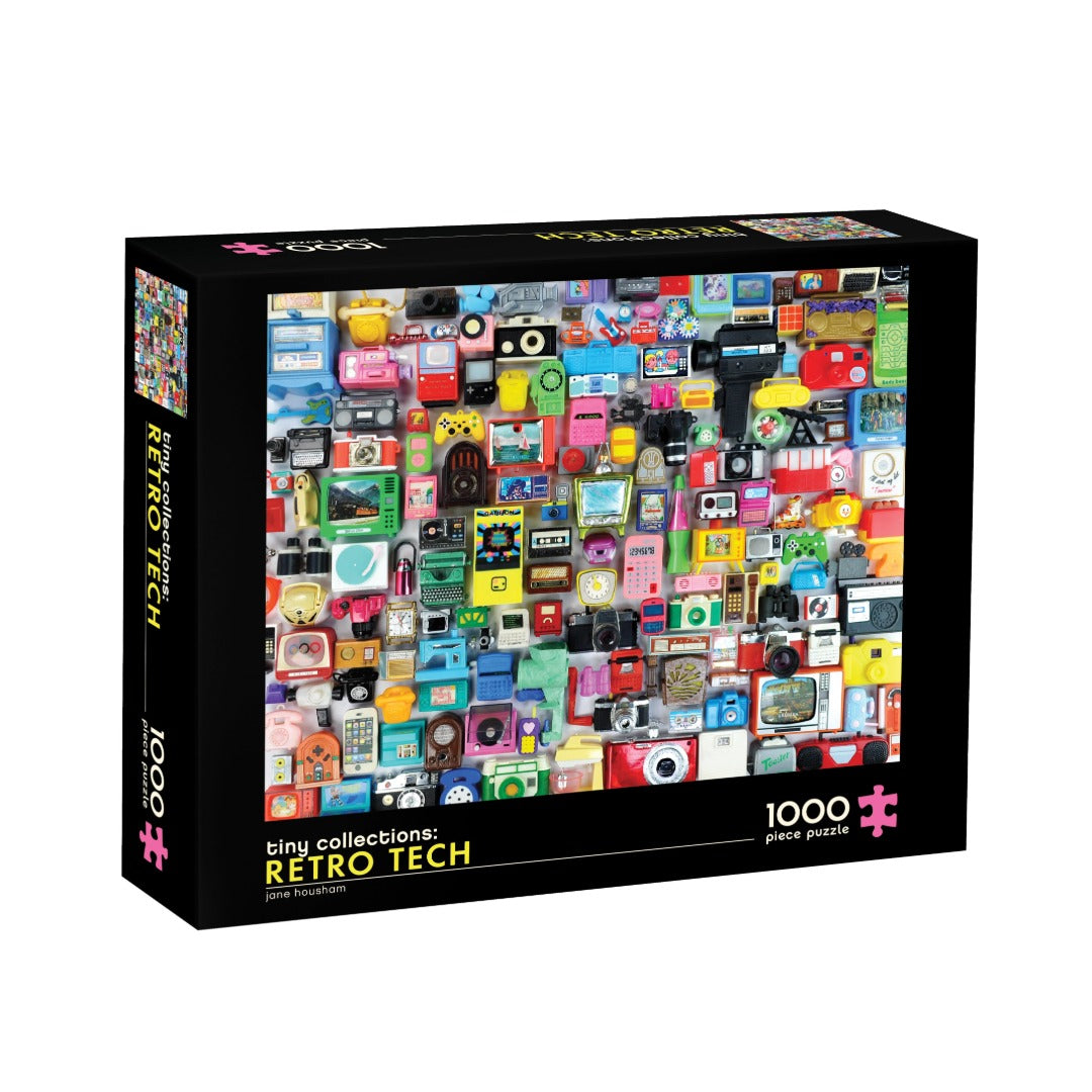 Tiny Collections Retro Tech 1000-Piece Puzzle