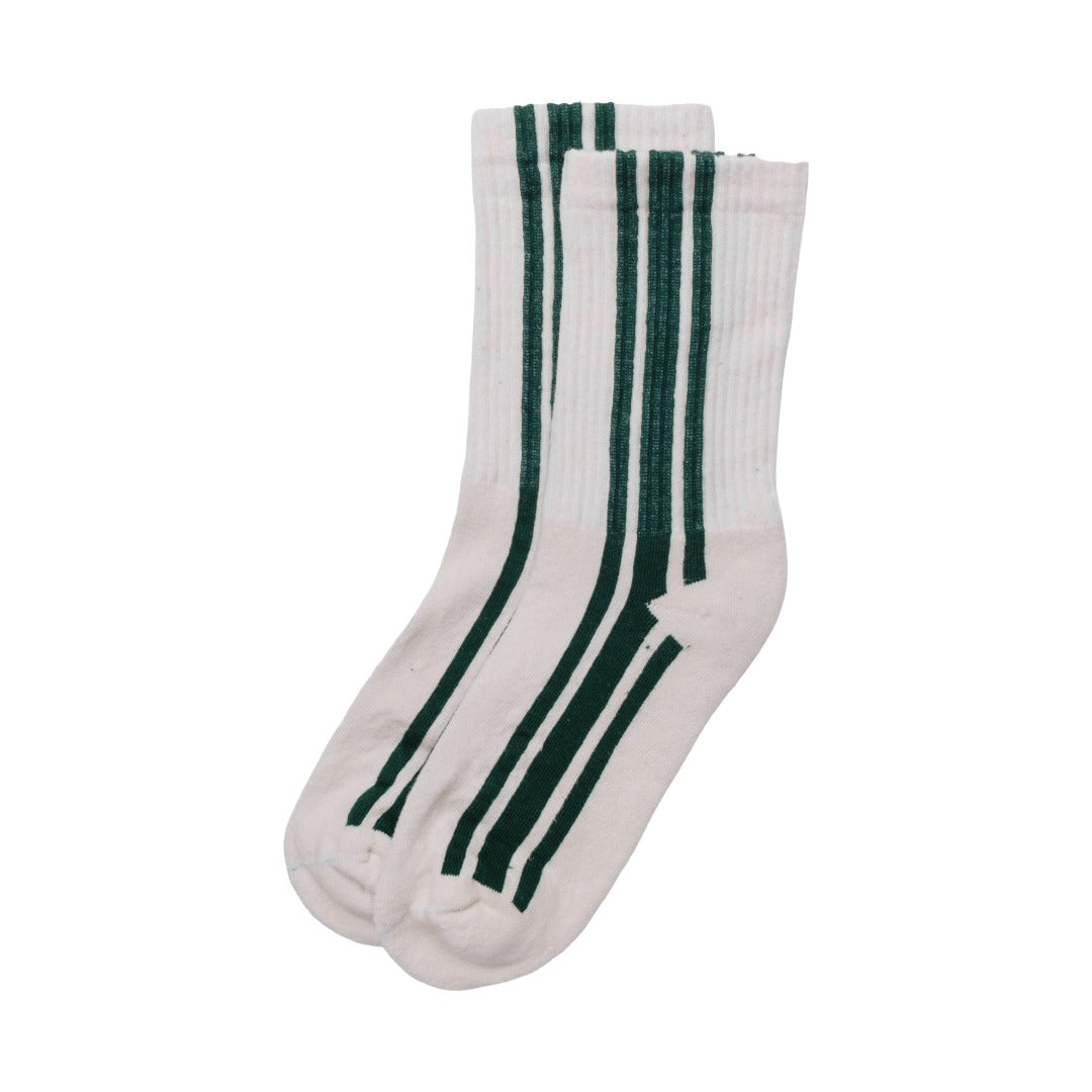 The Vertical Stripe Crew | Green