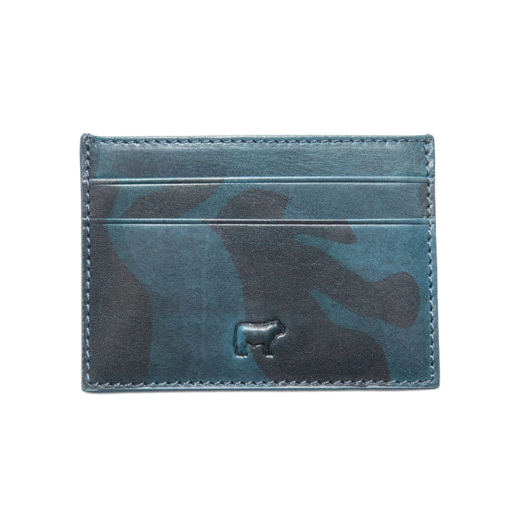 Military Pocket Card Case | Military Blue