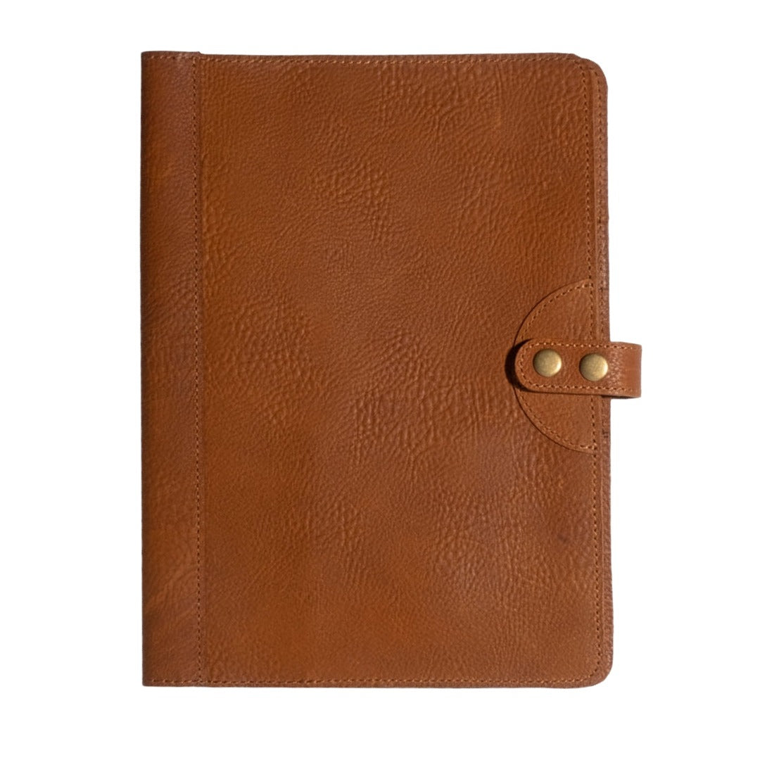 Large Leather Journal Cover | Tan