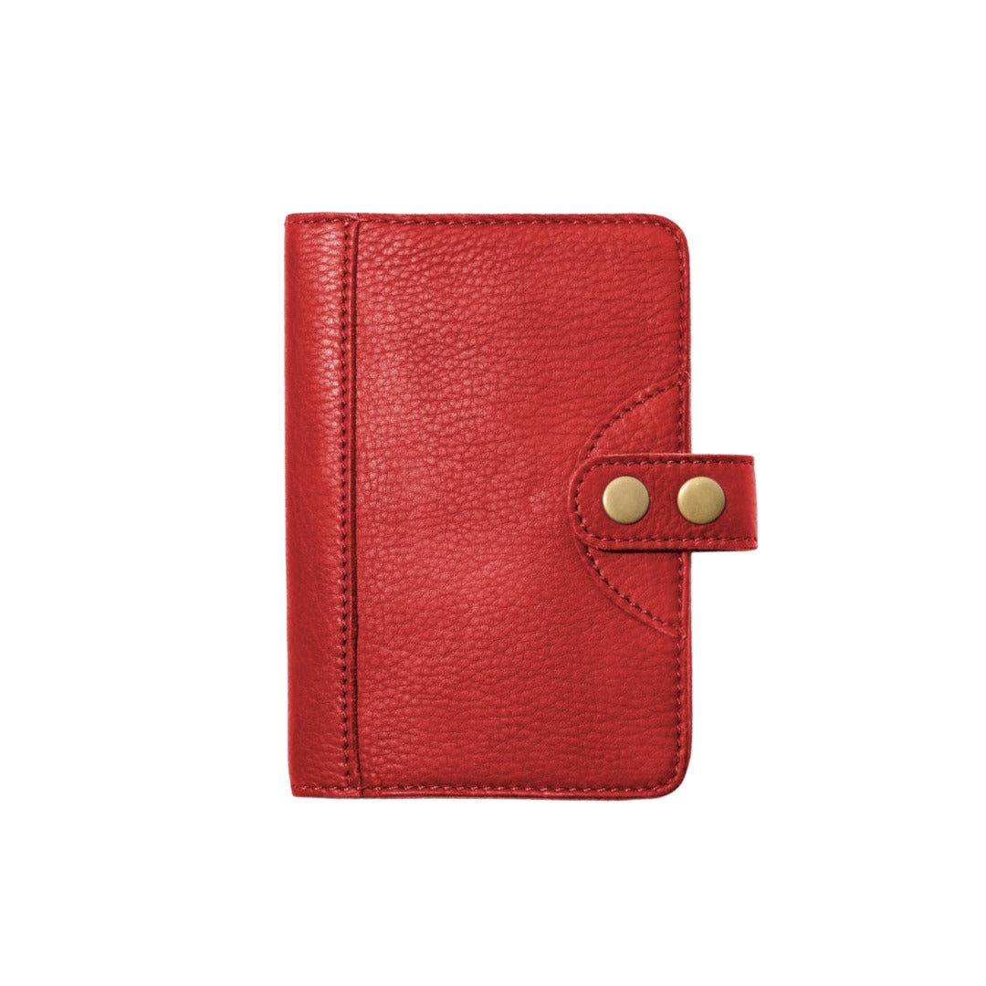 Small Leather Journal Cover | Red