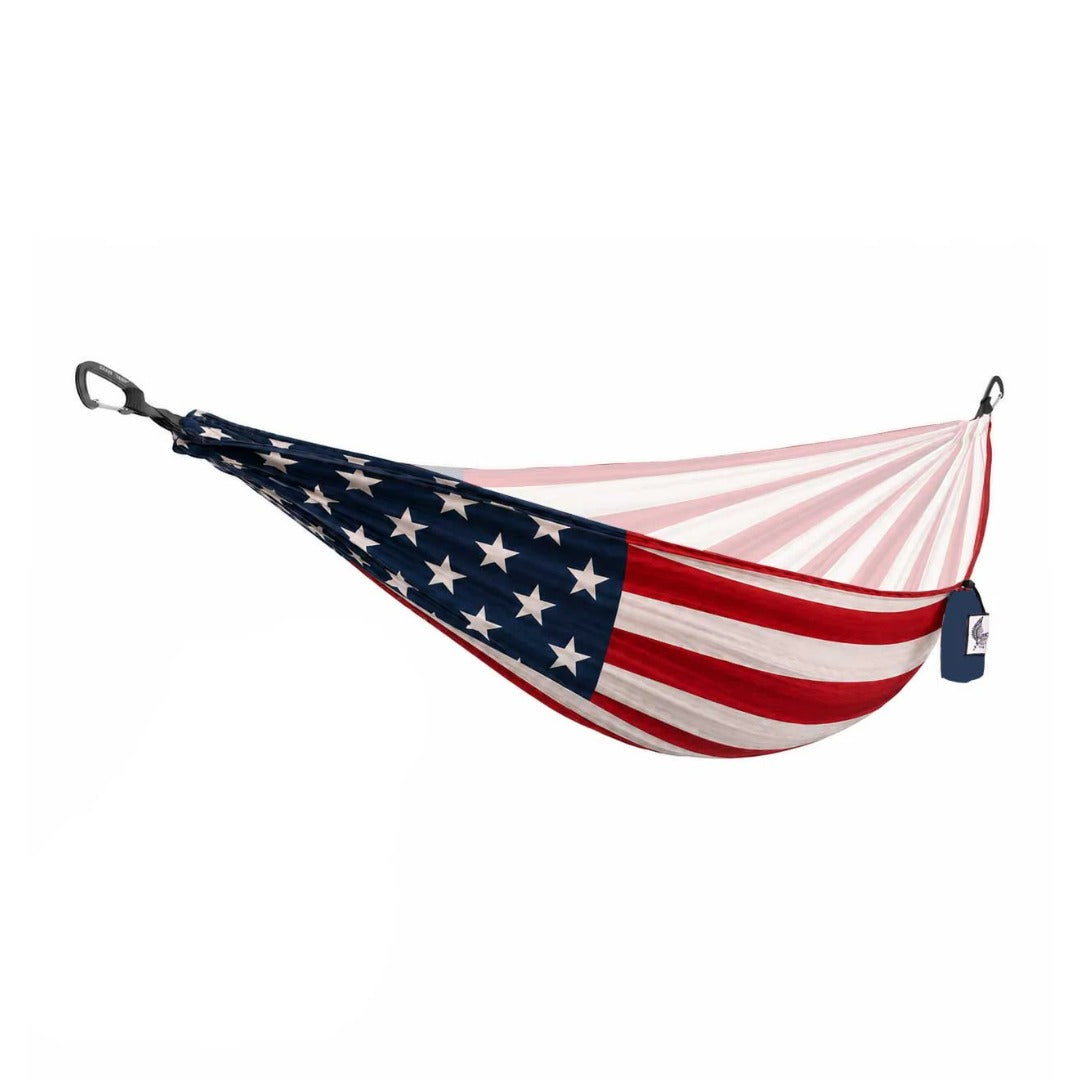 USA Flag Double Hammock with Straps | 250th Anniversary Edition