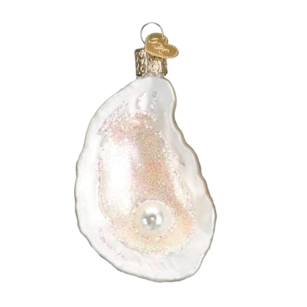 Oyster With Pearl Ornament