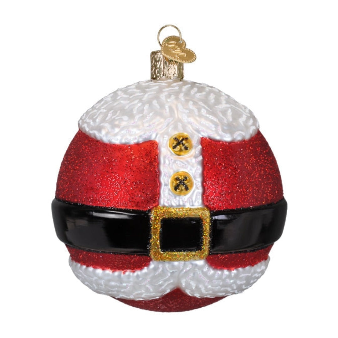 Mr. Claus Round Ornament