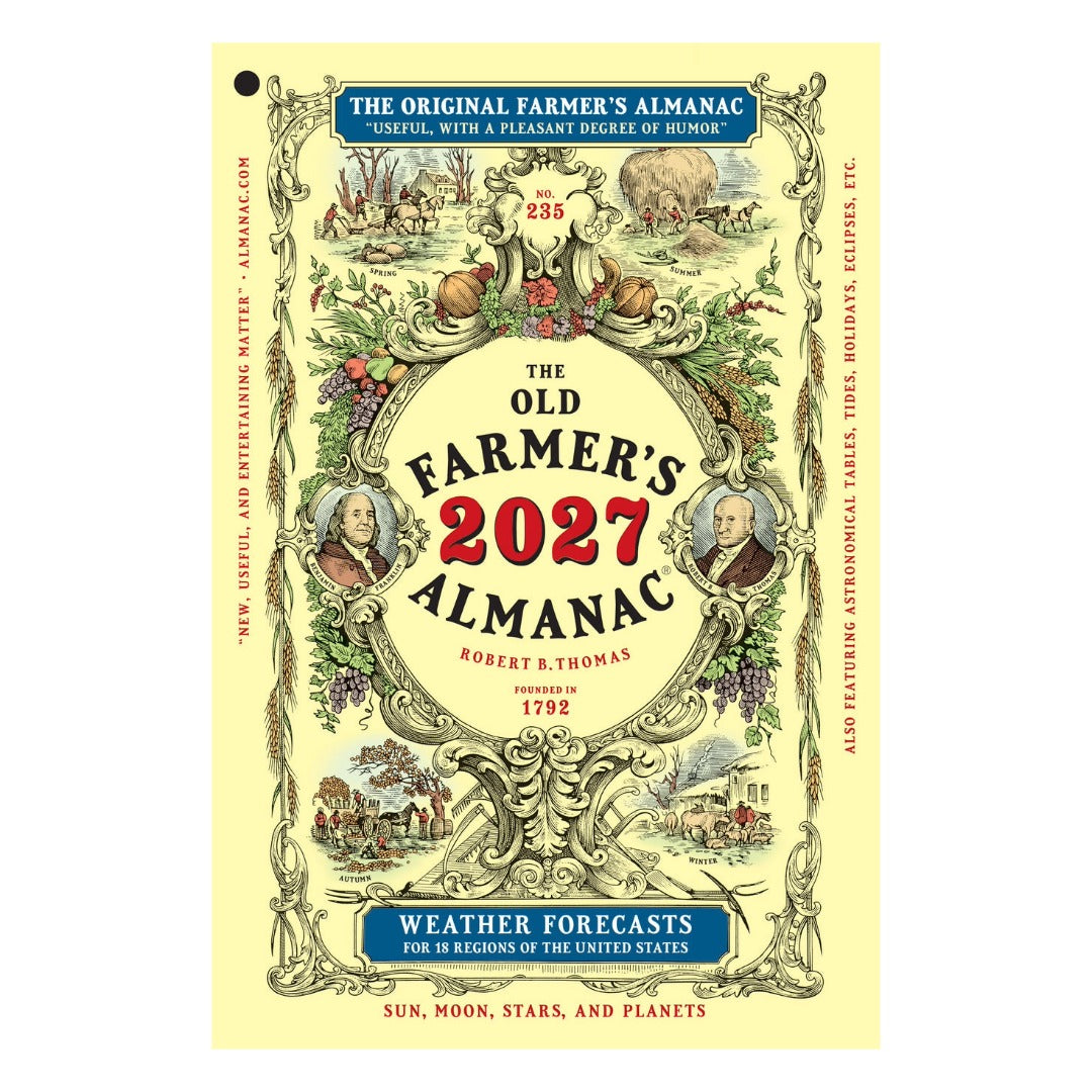 2027 Old Farmer's Almanac