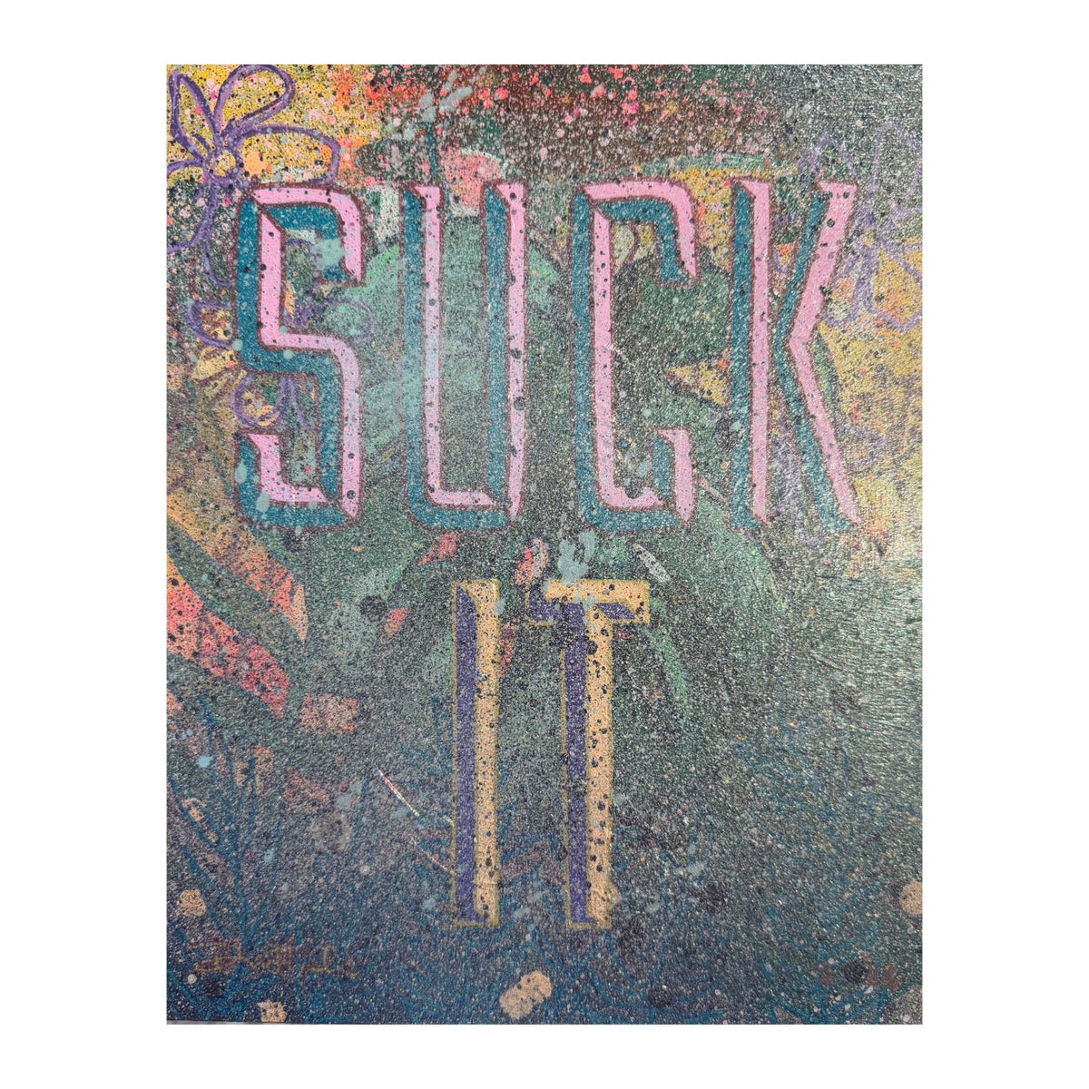 Suck It on wood