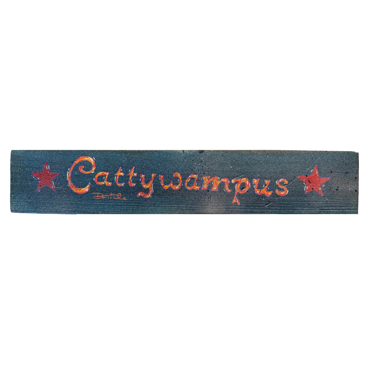 Cattywampus Painted Panel
