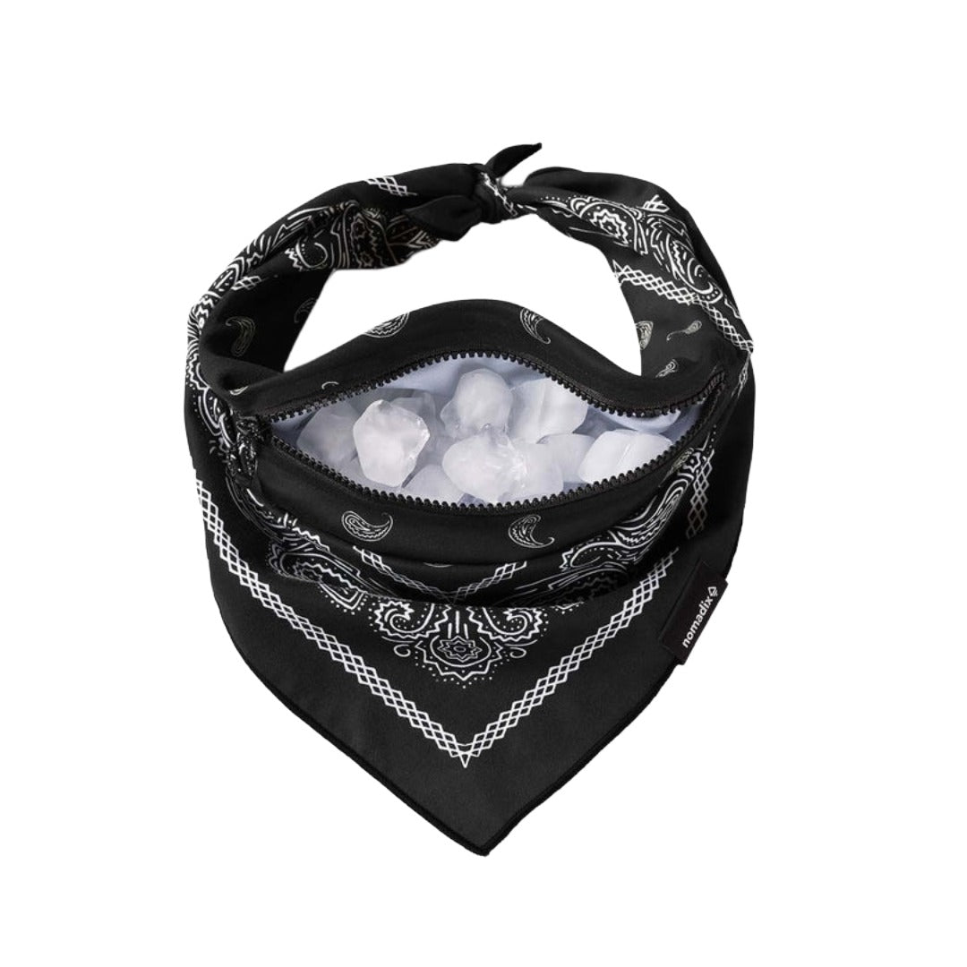 Ice Bandana Towel | Paisley Black