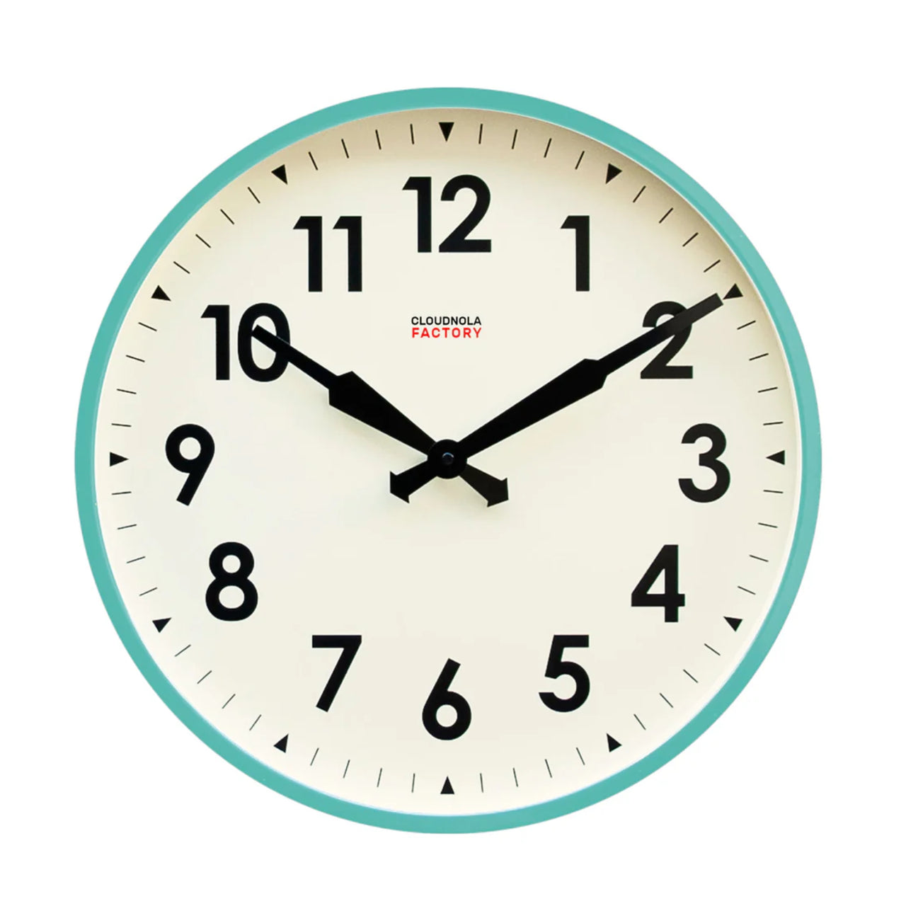 Factory XL Wall Clock | Turquoise