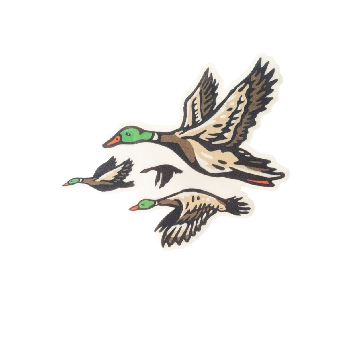 Mallard Ducks Vinyl Sticker