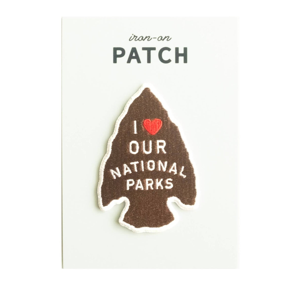 I Love Our National Parks Iron On Patch