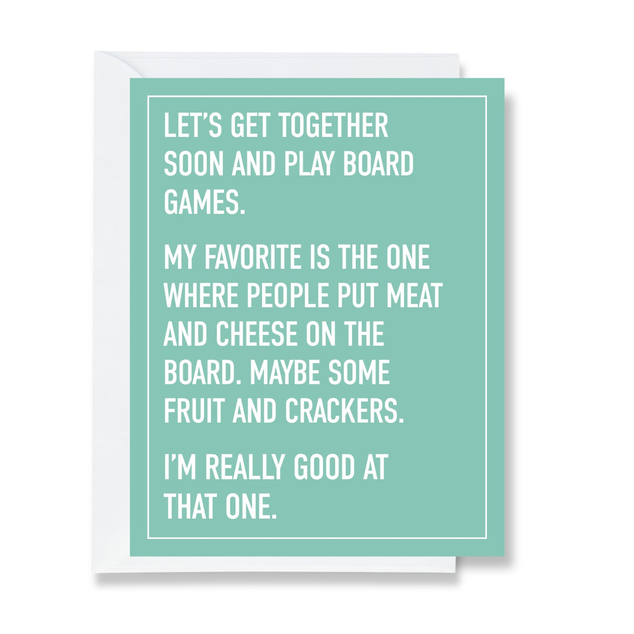 Let's Play Board Games Card